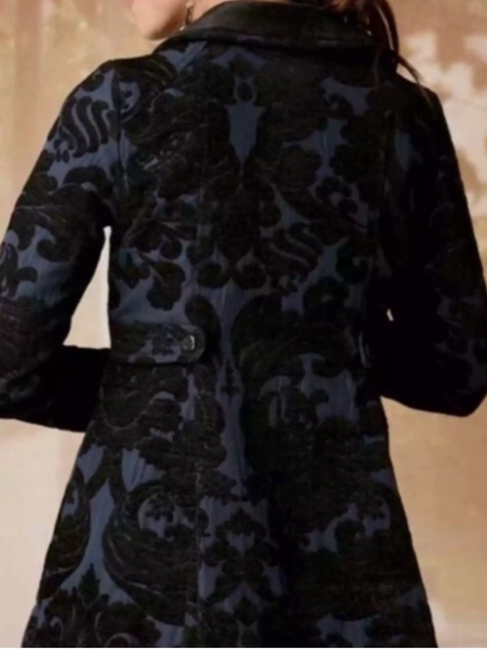 Free People Brocade Patterned Jacket - Picture 4 of 8